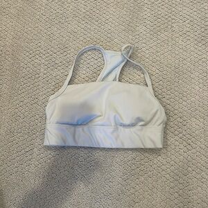 Target light blue sports bra